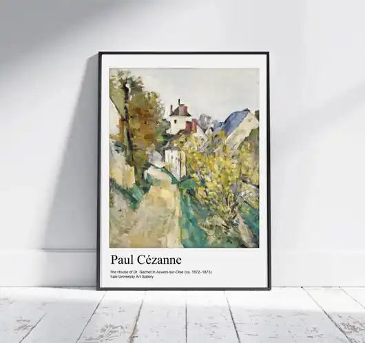 Darmowy zwrot PLAKAT wystawowy, Paul Cezanne