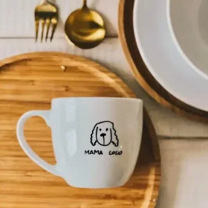 Bezpieczna płatność Kubek MAMA COCKER SPANIELA Z IMIENIEM PSA