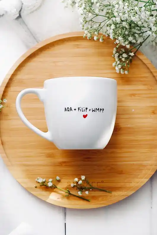 Wyprzedaż Kubek z personalizowanymi IMIONAMI = WMPP