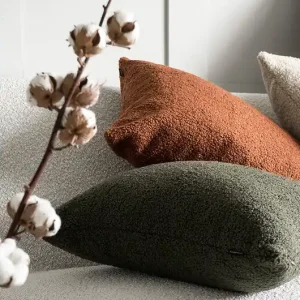 COZY DUŻA RUDA PODUSZKA DEKORACYJNA 50X50 Sprawdź teraz