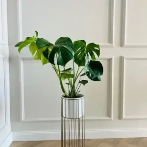 Kup teraz Kwietnik metalowy stojący GOLD Design LOFT 56cm
