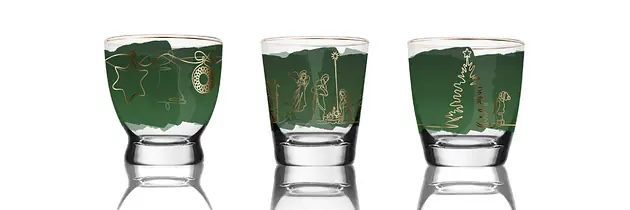 Christmas Classic SET świeczniki szklane Wyjątkowa oferta