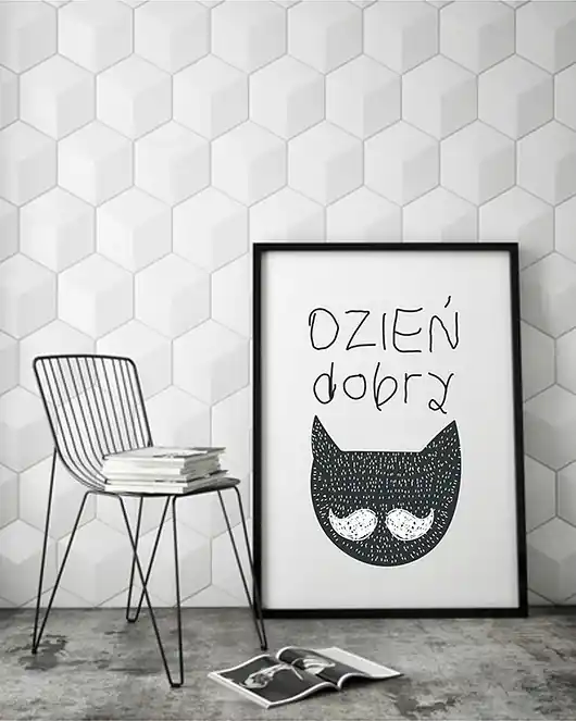 Plakat. Koteczki, dzień dobry Niska cena