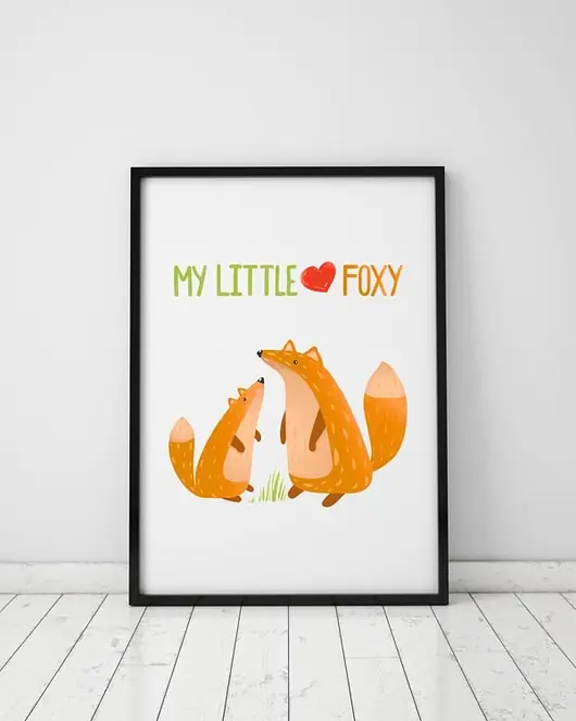Nie przegap Plakat. Relacje - my little foxy, liski