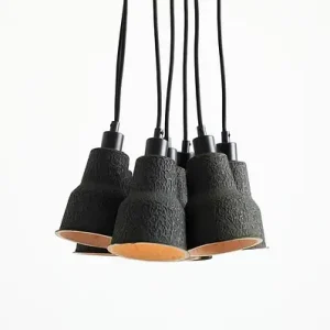 Bezpieczna płatność Lampa wisząca Celulo Bundle 7, czarny