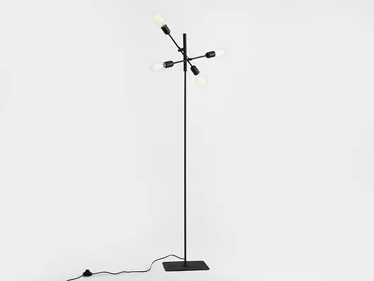 Lampa podłogowa minimalistyczna Twigo Floor 4, czarna Wybór klientów