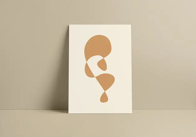 Promocja Plakat Floyo retro mustard