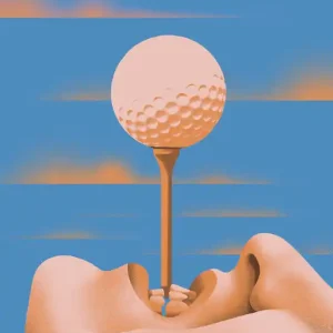 Plakat Golf Tomasz Woźniakowski Art Prints Bestseller