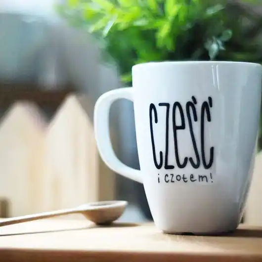 Sprawdź teraz Kubek CZEŚĆ I CZOŁEM