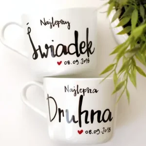 Zestaw NAJLEPSZY ŚWIADEK/NAJLEPSZA DRUHNA Z DATĄ Promocja