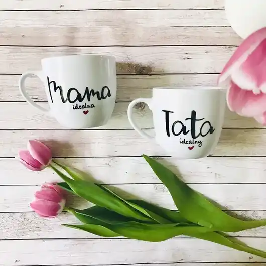 Zestaw MAMA IDEALNA/TATA IDEALNY Łatwy zwrot