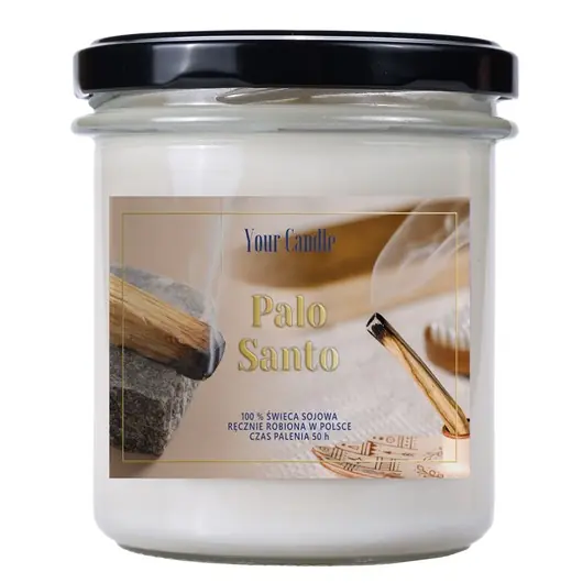 Dostępne od ręki ŚWIECA SOJOWA PALO SANTO 300ml- Your Candle