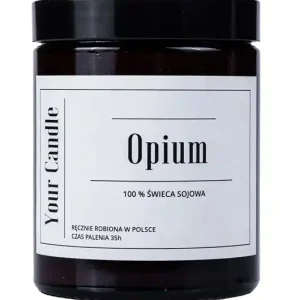 ŚWIECA SOJOWA OPIUM 180ml- Your Candle Łatwy zwrot