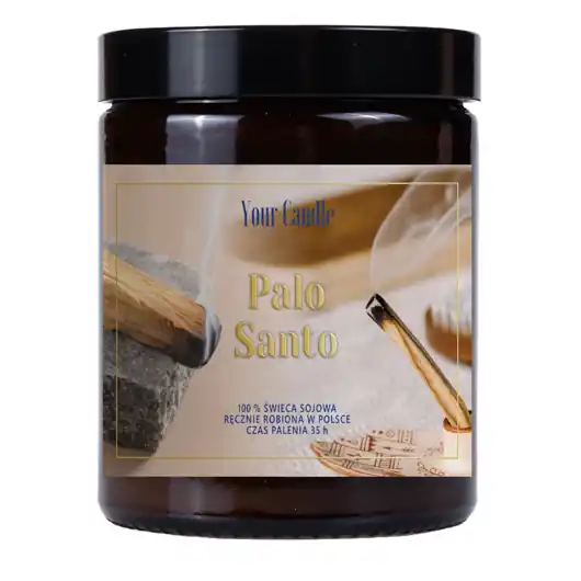 ŚWIECA SOJOWA PALO SANTO 180ml- Your Candle Ograniczona ilość