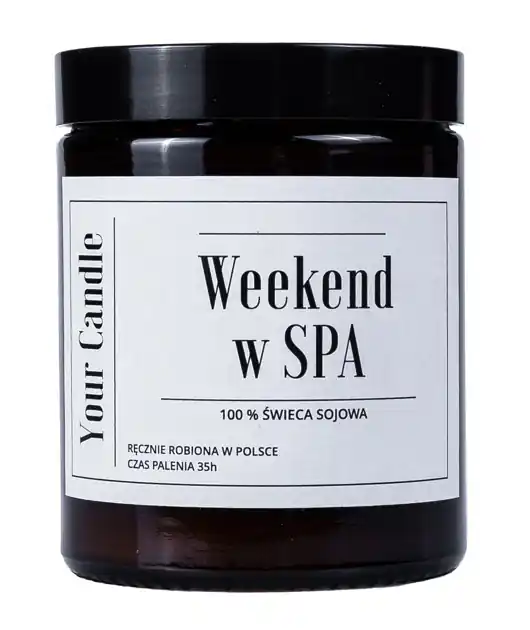 ŚWIECA SOJOWA WEEKEND W SPA 180ml- Your Candle Tani