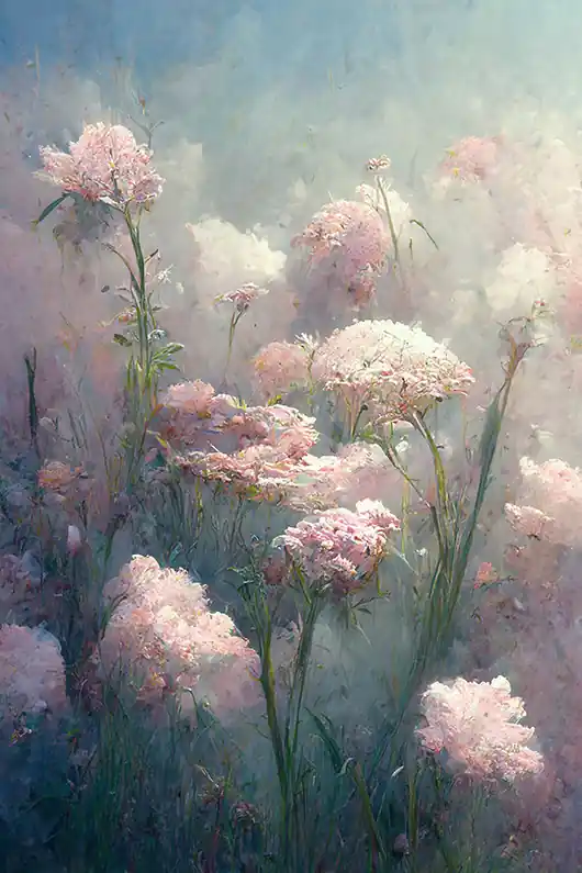Zniżka Pink Flowers - DEKORACJA ŚCIENNA