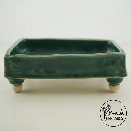 Ograniczona ilość Mydelniczka ceramiczna Medieval (green)