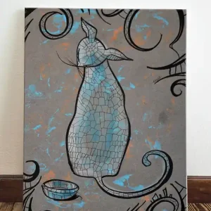 Bezpieczna płatność Czy da się coś zjeść. Seria KOTY. Giclee