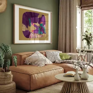 Plakat z krokodylem, Dziki zwierz lubi Jazz Premium