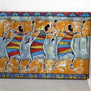 Afryka tańczy. Giclee Nowy