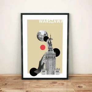 Plakat "Warszawa" Premium