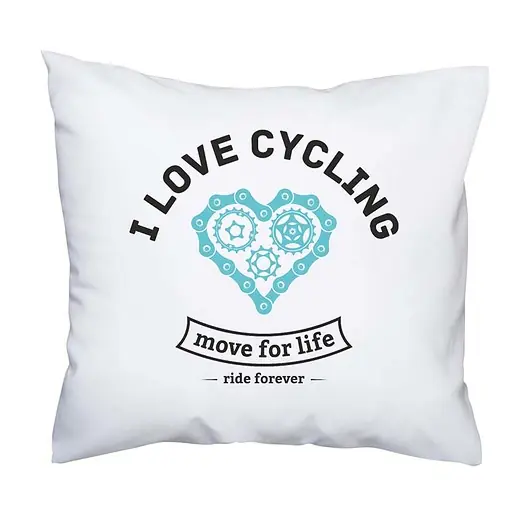 Ekspresowa dostawa Poduszka. I love cycling