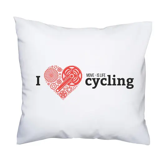 Poduszka. I love cycling Okazja