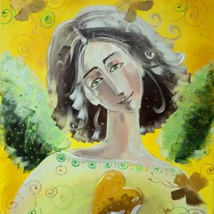 Anioł miłości. Giclee Ostatnia szansa