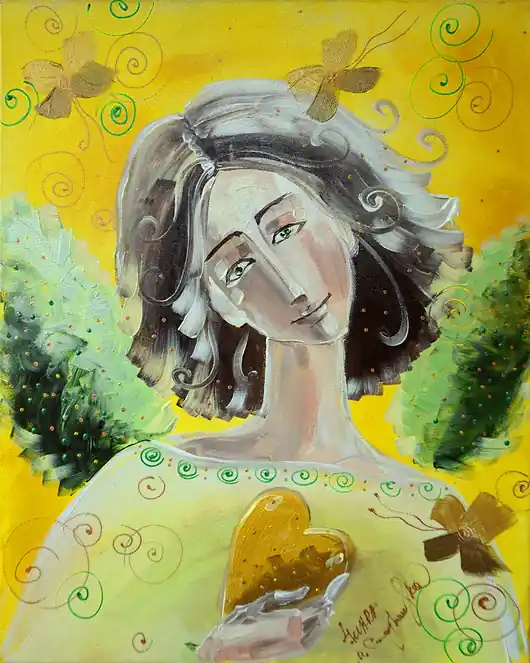 Anioł miłości. Giclee Ostatnia szansa