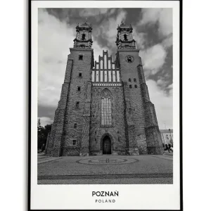Nowość Plakat miasto POLSKA - POZNAŃ obraz