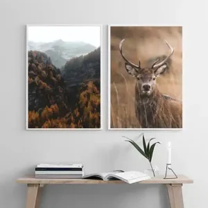 DWA PLAKATY natura jesień Łatwy zwrot