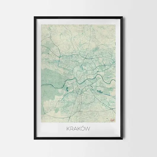 Plakat Kraków - CityArtPosters Tylko dziś