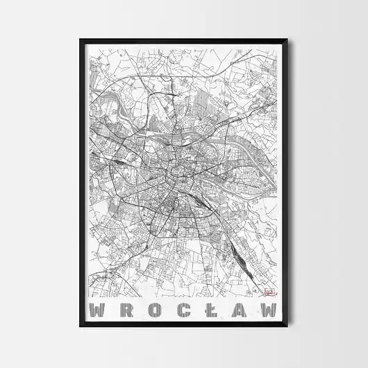Hit sprzedaży Plakat Wrocław - CityArtPosters