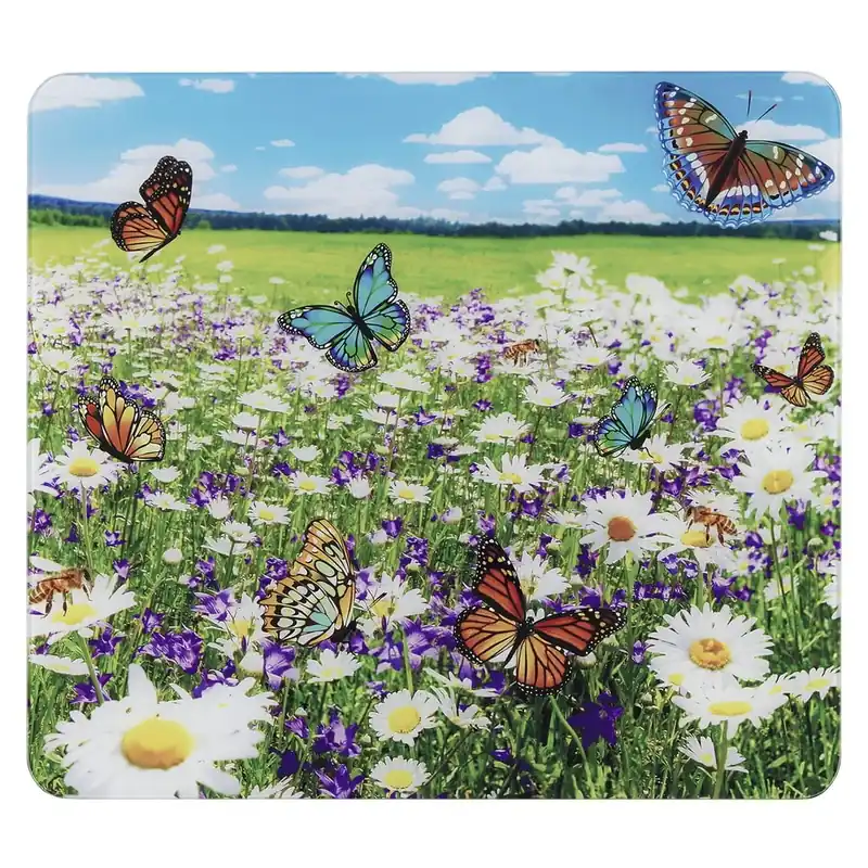 Kup online Płyta ochronna na ścianę przy kuchence ze szkła hartowanego 50x56 cm – Maximex Bonami