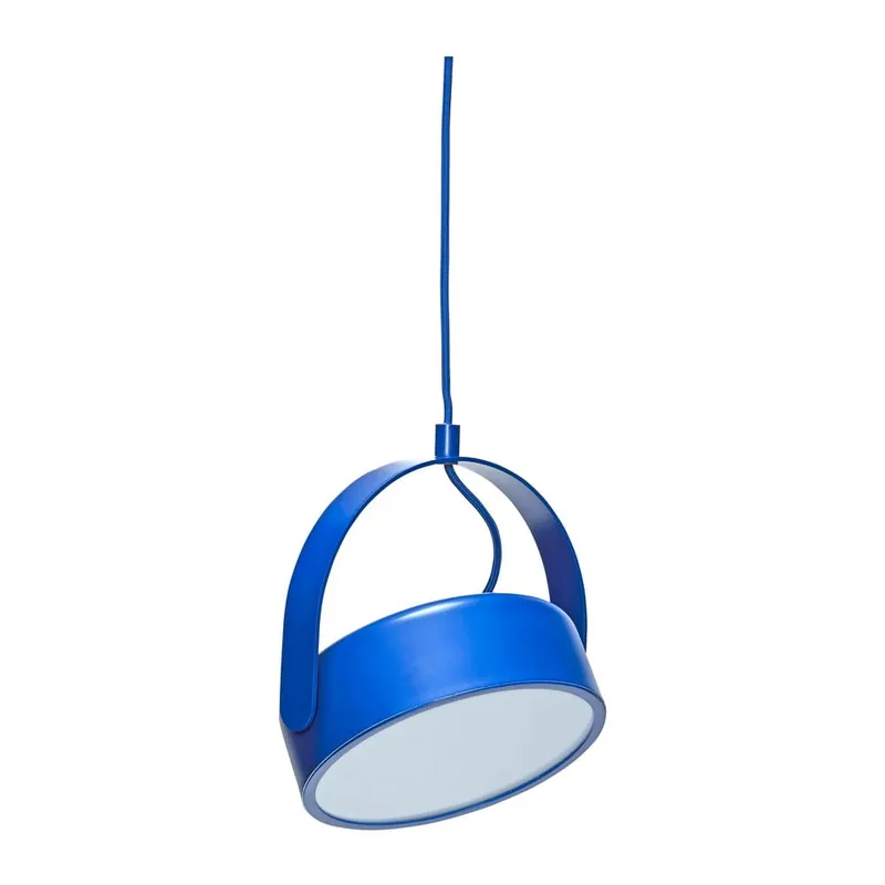 Niebieska lampa wisząca Stage – Hübsch Bonami Niska cena