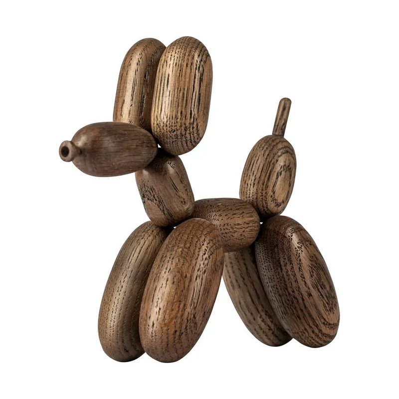 Darmowy zwrot Figurka z litego drewna (wysokość 14,5 cm) Ballon Dog – Boyhood Bonami
