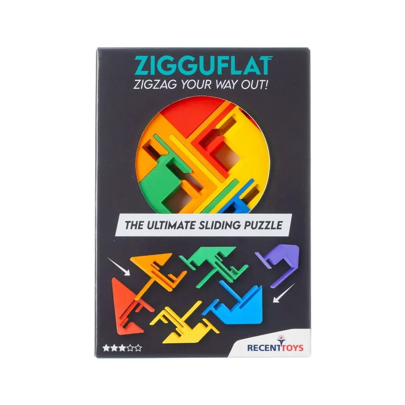 Łamigłówka Zigguflat Puzzle – RecentToys Bonami Tylko do końca tygodnia