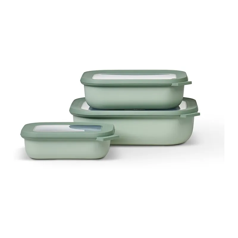Pojemniki na żywność 3 szt. Nordic sage – Mepal Bonami Cena promocyjna