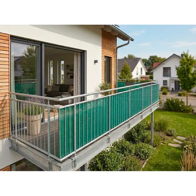 Zielona plastikowa osłona balkonowa 500x90 cm – Garden Pleasure Bonami Kup online