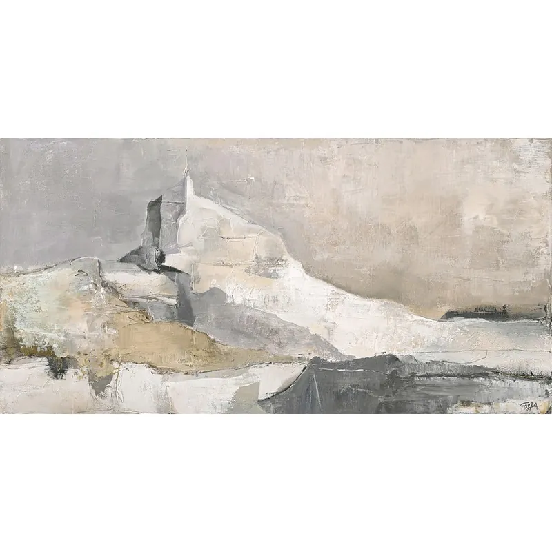 Obraz z ręcznie malowanymi elementami 140x70 cm Nordic Shapes – Malerifabrikken Bonami Oferta czasowa