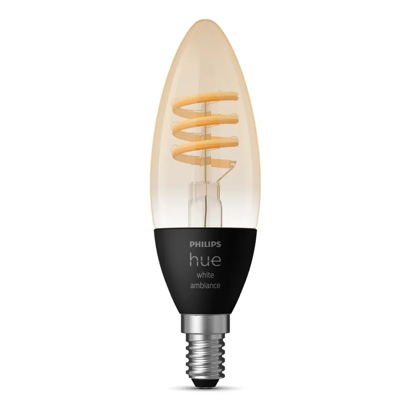 Rabat Inteligentna żarówka filamentowa z gwintem E14, 5 W White ambiance – Philips Hue Bonami