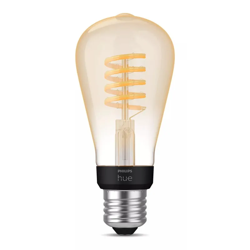 Nie przegap Inteligentna żarówka filamentowa z gwintem E27, 7 W White ambiance – Philips Hue Bonami