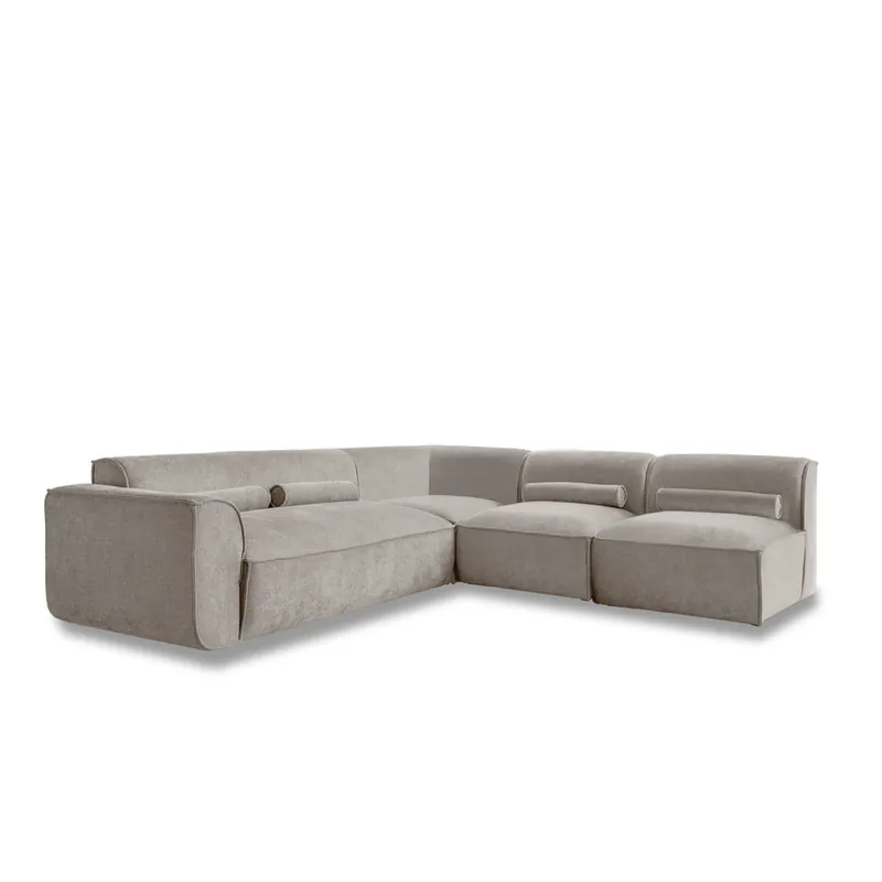 Beżowy narożnik (prawostronny) Flex Felix – Miuform Bonami Premium
