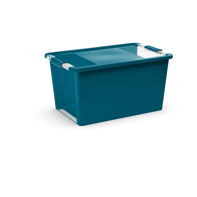 Morski plastikowy pojemnik z pokrywką 55x35x28 cm Bi-Box – KIS Bonami Szybka dostawa