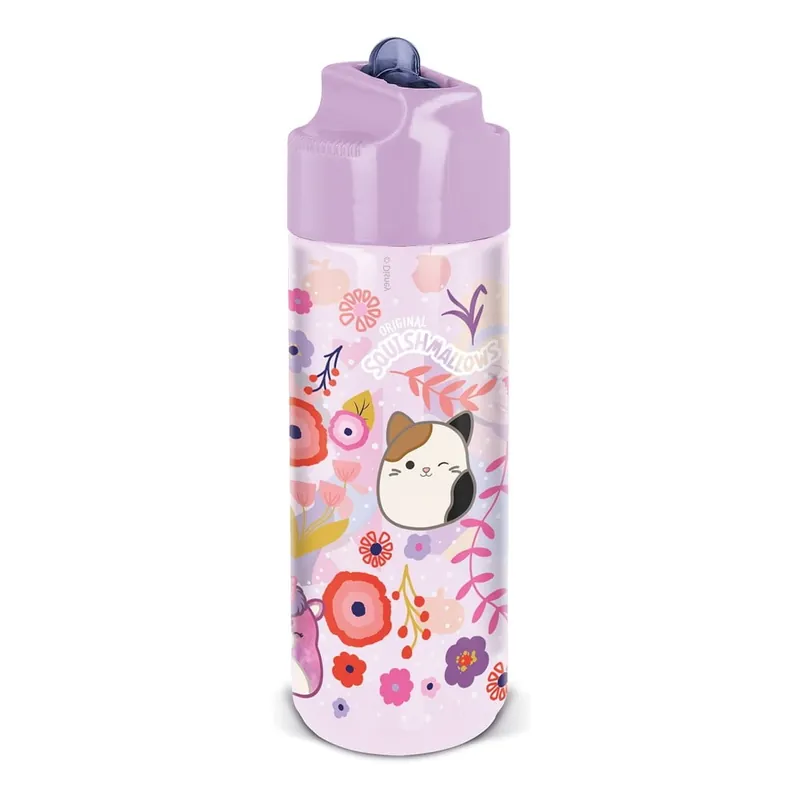 Bezpieczne zakupy Fioletowa butelka dla dzieci 540 ml Stor – SQUISHMALLOWS Bonami