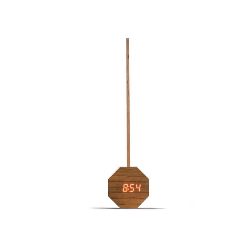 Cyfrowy budzik stołowy Octagon One LED – Gingko Bonami Nowość