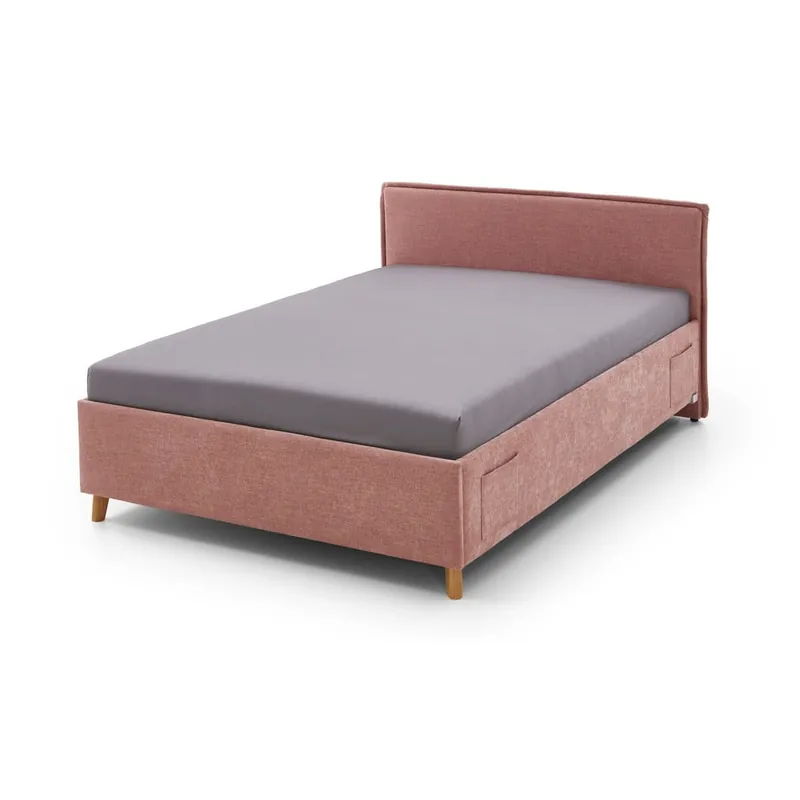Oferta czasowa Różowe tapicerowane łóżko dziecięce bez stelaża 120x200 cm Fun – Meise Möbel Bonami