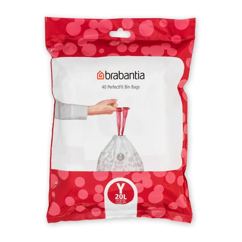 Worki na śmieci zestaw 40 szt. 20 l PerfectFit Y – Brabantia Bonami Wyprzedaż