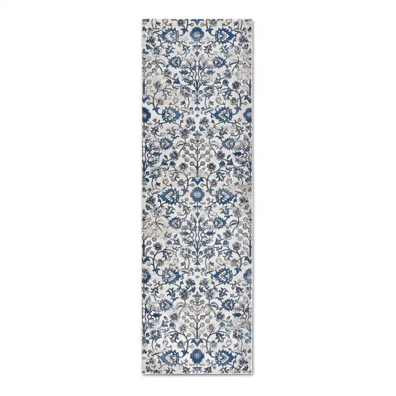 Sprawdź teraz Niebiesko-kremowy chodnik 80x240 cm Ernest – Villeroy&Boch Bonami
