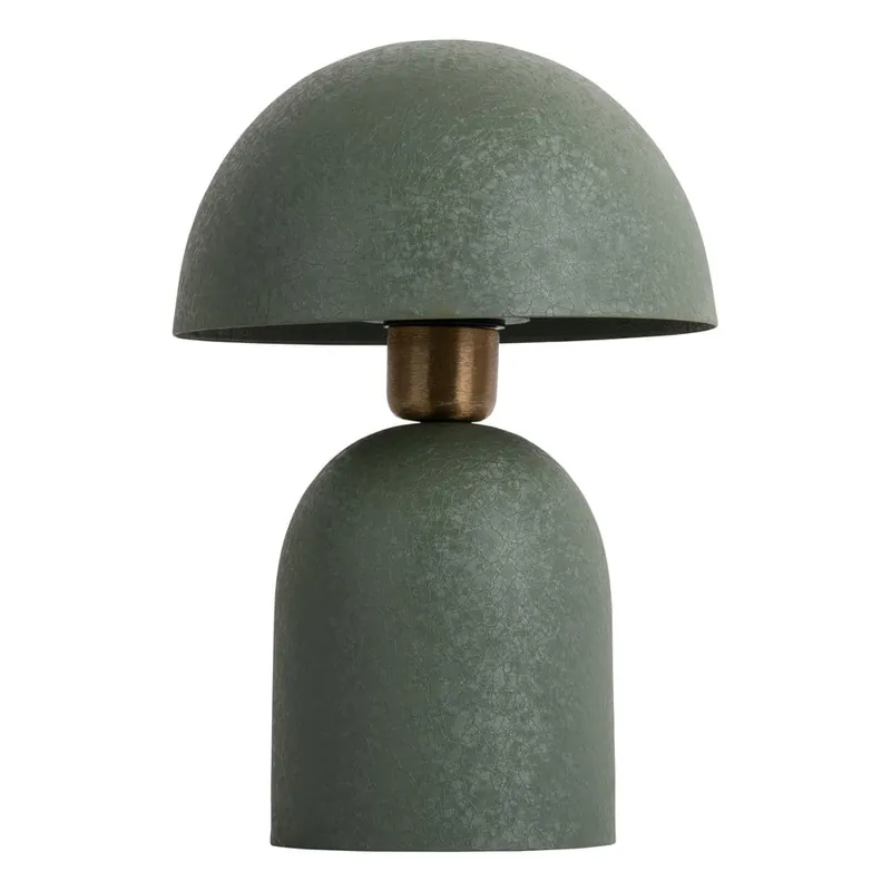 Zielona lampa stołowa z metalowym kloszem (wysokość 30 cm) Boaz – Leitmotiv Bonami Dodaj do koszyka